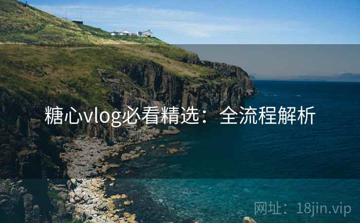 糖心vlog必看精选:全流程解析 糖心vlog必看精选:全流程解析